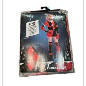 DC Harley Quinn girls Halloween costume set size various